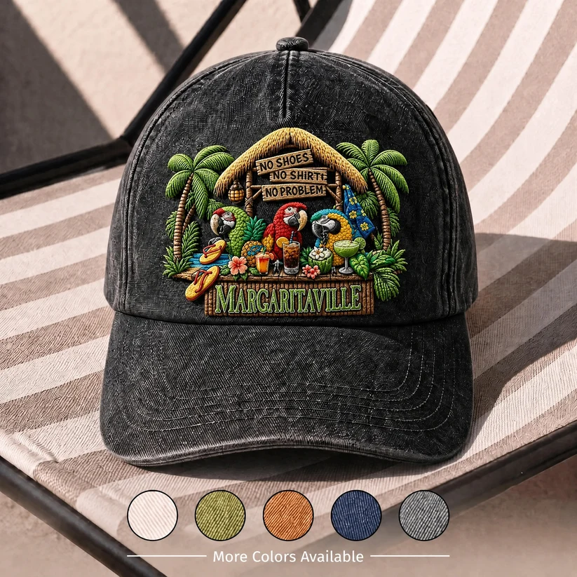 JBU Margaritaville Island Vibes Distressed Cap