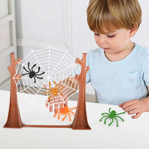 Bouncing Spider Family Party Desktop Board Games Kids Adult Entertainment Game Children's Table Spider Web Birthday Gifts Toy