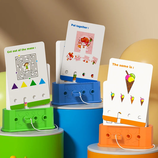 Children's Logic Key Puzzle Toy Baby Early Education Enlightenment Kindergarten Logic Thinking Teaching Tool Holiday Gift