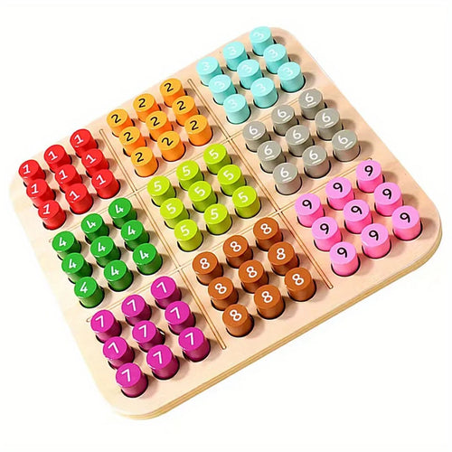 Children Sudoku Games Chess Toys Cognitive Color Digital Board Party Games Educational Sudoku Puzzles Wooden Toys Brain Training