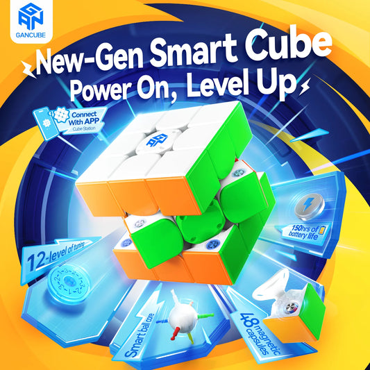 GAN356 i Carry E Smart Cube gan356 Bluetooth Intelligent Speed Cube Speedcube 3x3x3 Professional Magic Cube Toys for Children