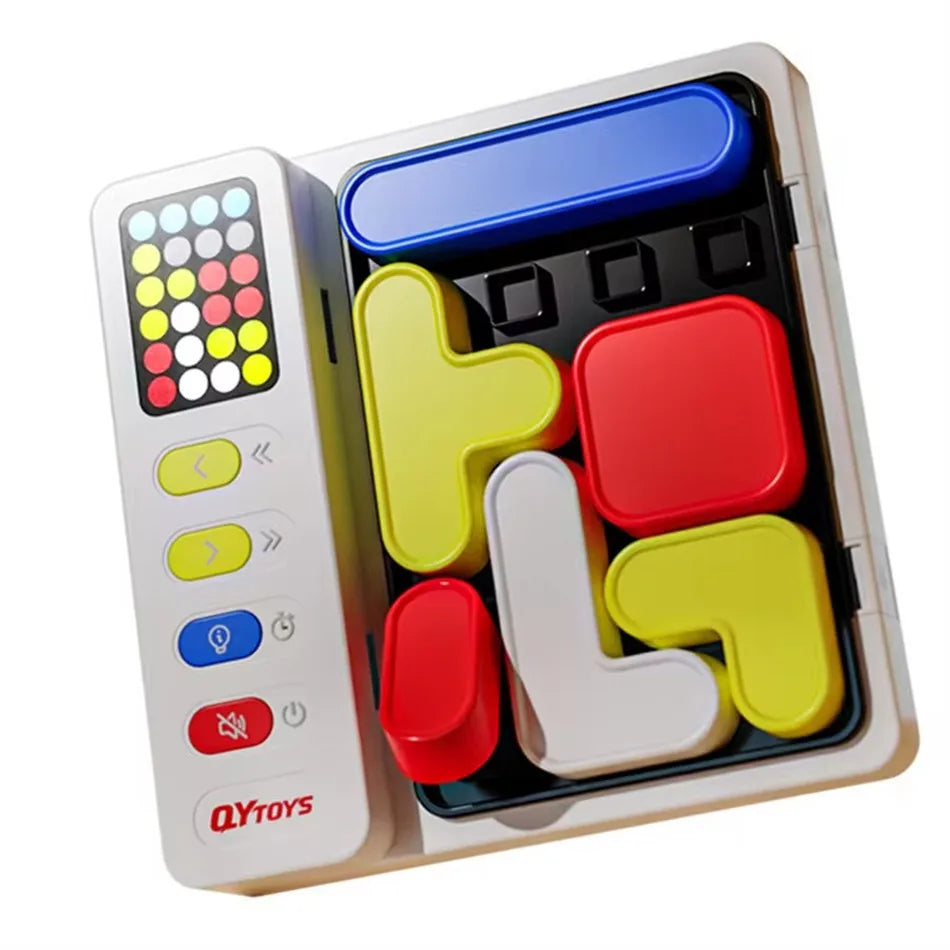 QiYI Smart Klotsk Puzzle Logic Brains Teaser Series  Huarong Road Board Game Early Educational Enlightening Toys Children Gift