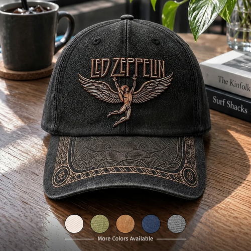 LZE Retro Swan Song Distressed Cap