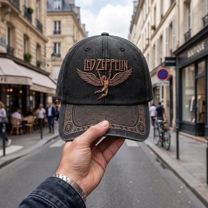 LZE Retro Swan Song Distressed Cap