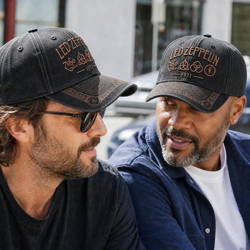 LZE 1971 Four Sacred Symbols Distressed Cap